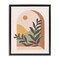 Stupell Industries Soft Boho Window View Framed Floater Canvas Wall Art Design by Nataly White